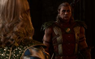 Halsin the first druid stands before the player character