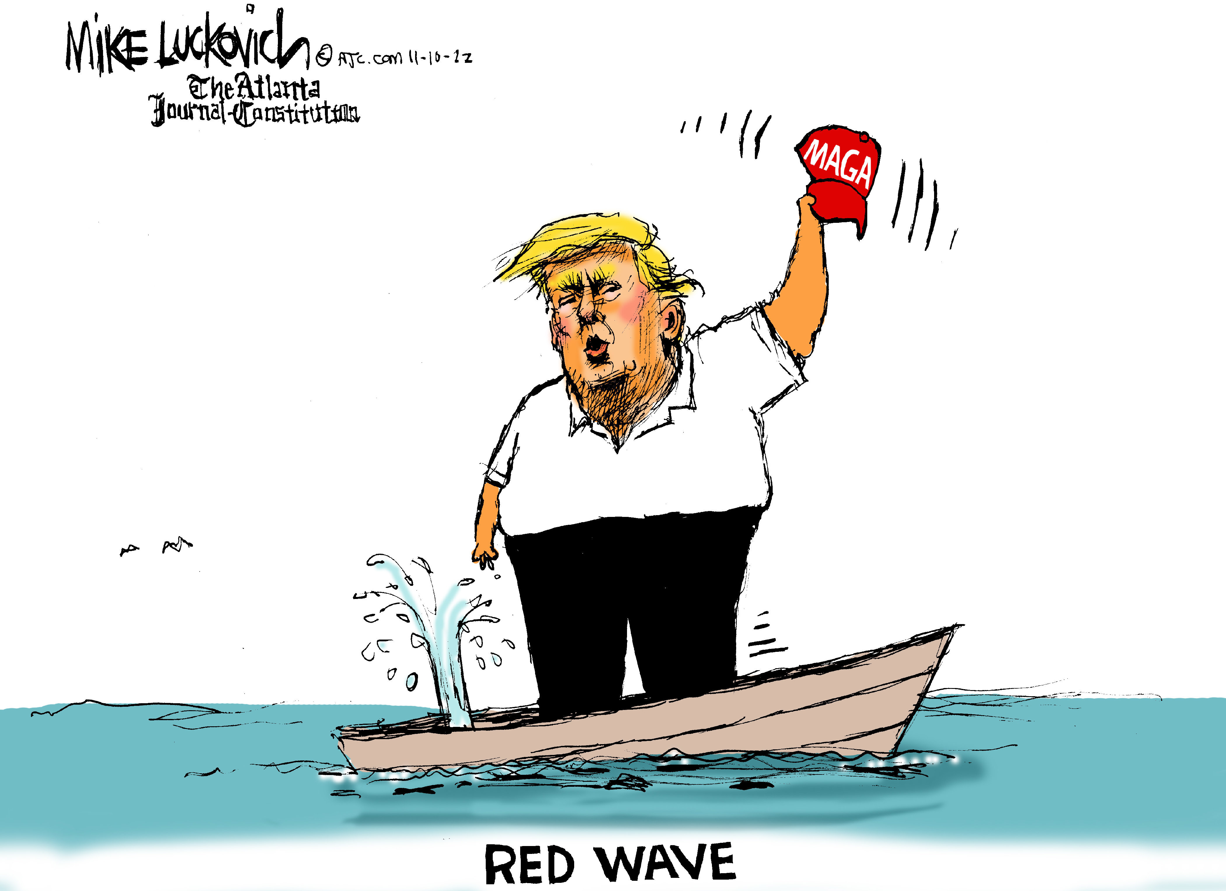 Political Cartoon.