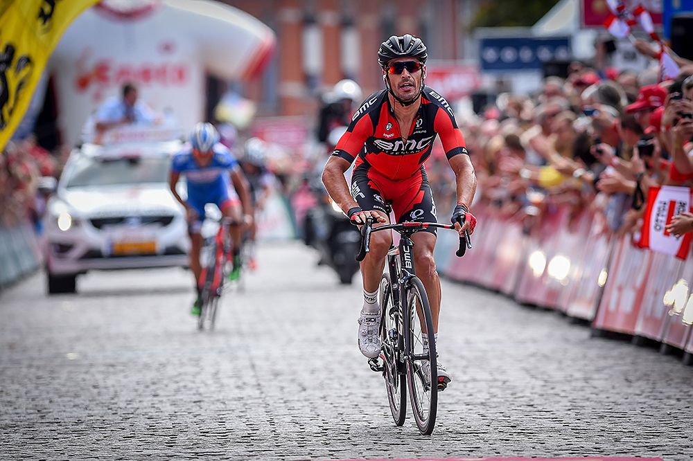 Manuel Quinziato (BMC) wins stage 7 at Eneco Tour