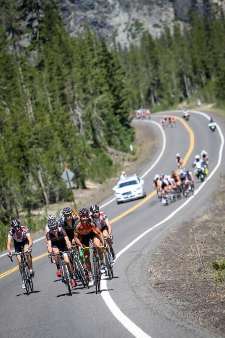 Things really begin to split up as the race gets closer to the finish.