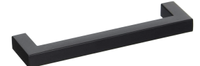 Stainless black drawer pulls, $23.99 for ten, Amazon