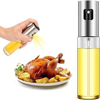 Puzmug Oil Sprayer for Cooking, Olive Oil Sprayer Mister, 100ml Olive Oil Spray Bottle for Salad, Bbq, Kitchen Baking, Roasting