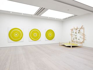Installation views of Isabel + Helen, 'In Orbit' at Saatchi Gallery, London