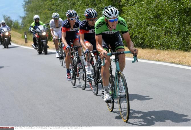 Bauke Mollema (Belkin) on the offensive
