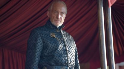Charles Dance as Tywin Lannister in Game of Thrones season 4
