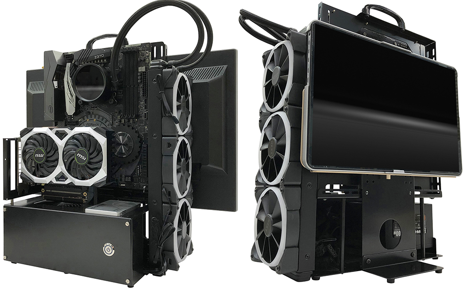 Open Frame PC Case Launches with Monitor Mounting | Tom's Hardware