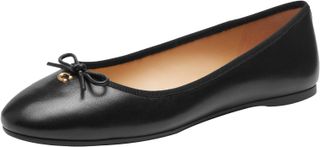 Coach Women's Abigail Ballet Flat, Black, 8.5