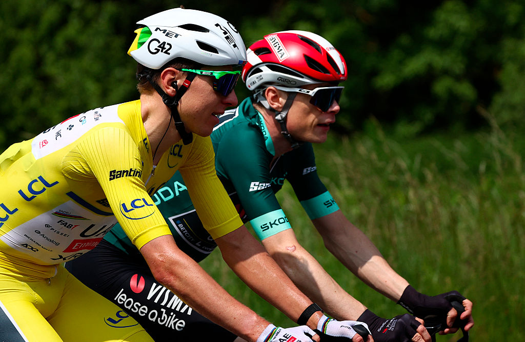2025 Criterium du Dauphine stage 2: Tadej Pogacar and Jonas Vingegaard