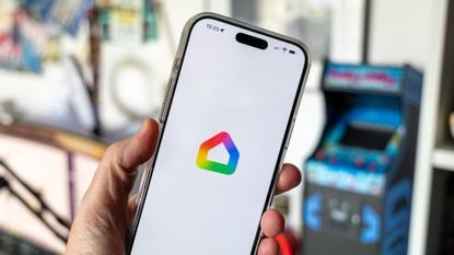 Google Home running on iPhone 16 Pro Max