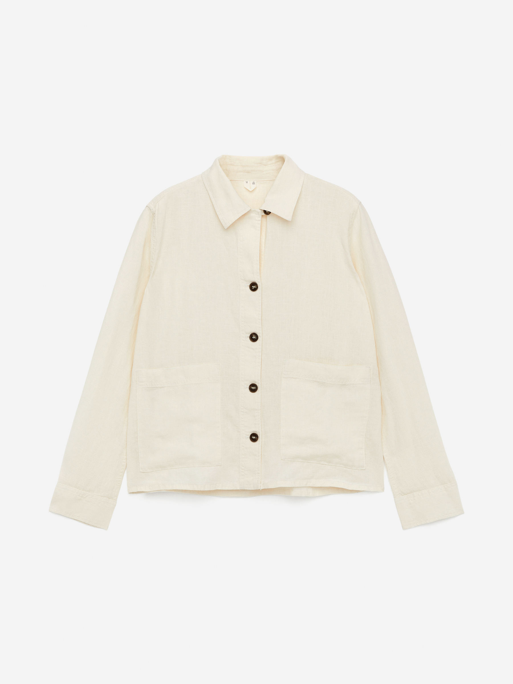 Linen Overshirt – White – Women – Arket Gb