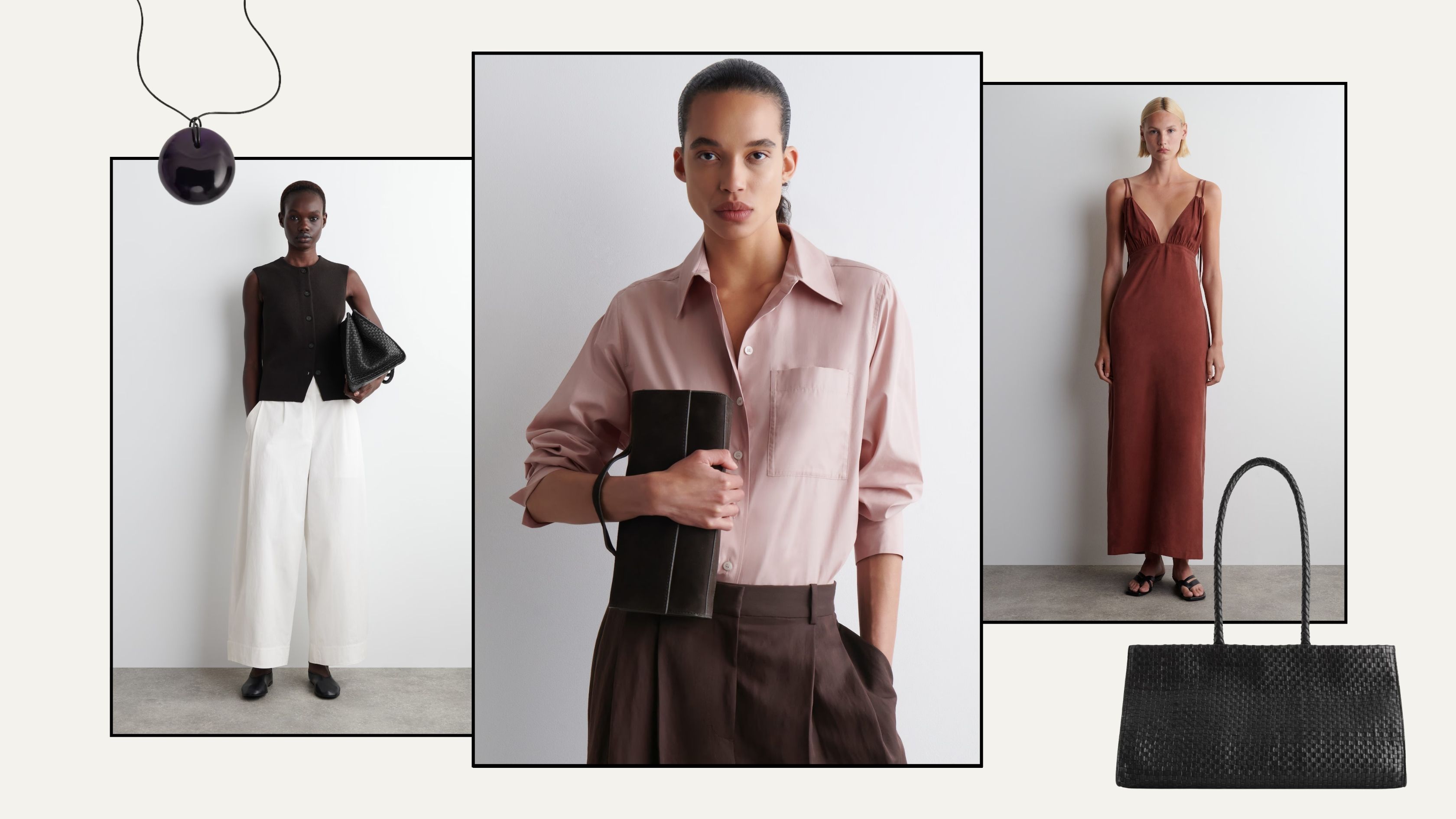 Collage of COS new in items
