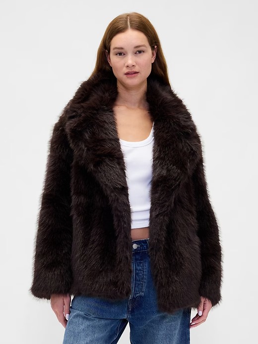 Gap, Faux Fur Coat (Was $268)