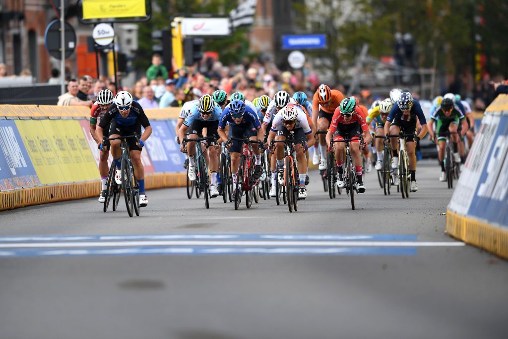 The 2021 Junior men&#039;s race at the UCI Road World Championships