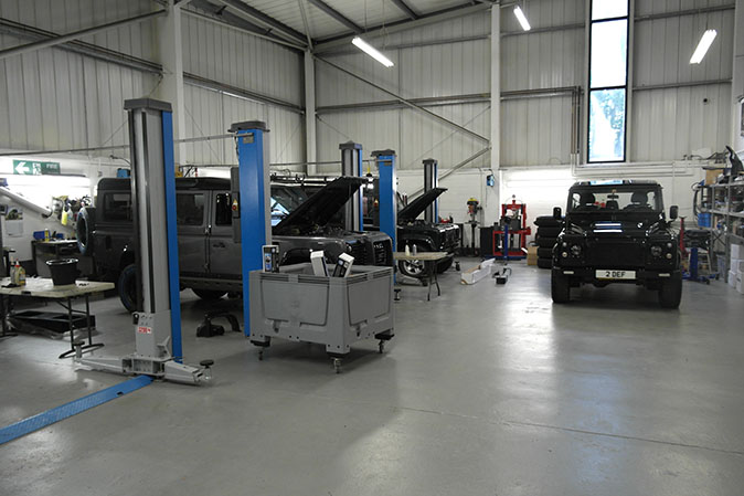 Twisted Land Rover