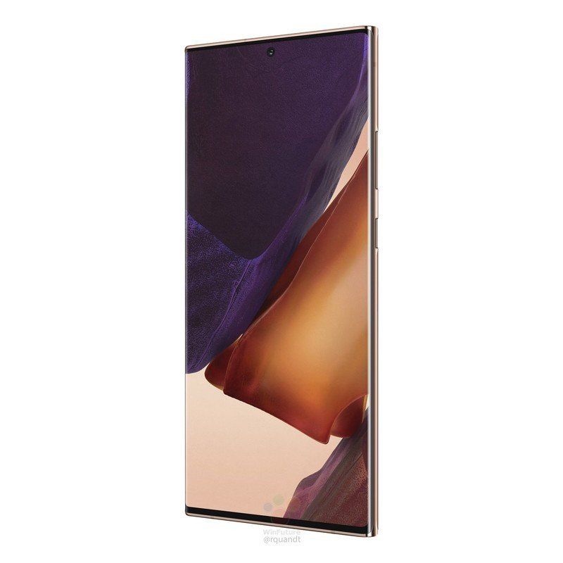 Samsung Galaxy Note 20 Ultra Leaked Press Render