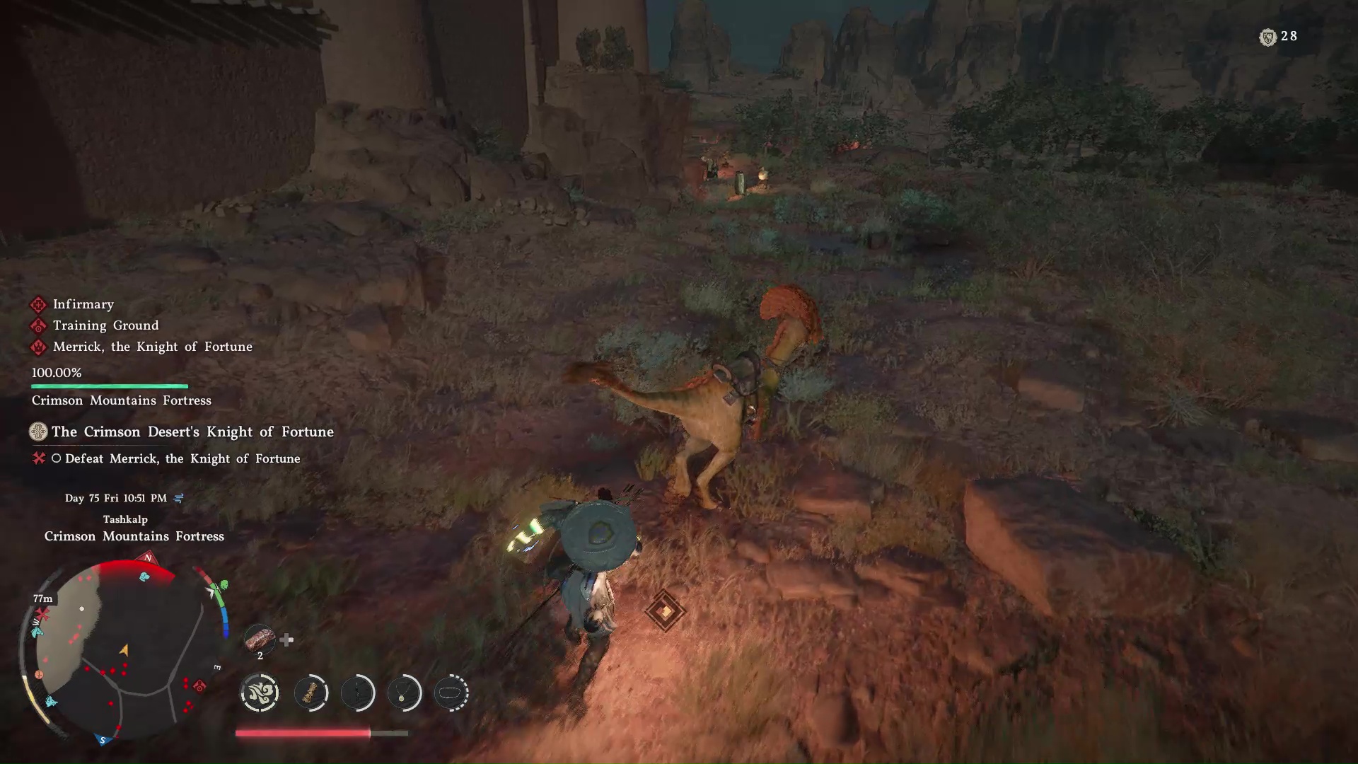 Raptor mounts in Crimson Desert