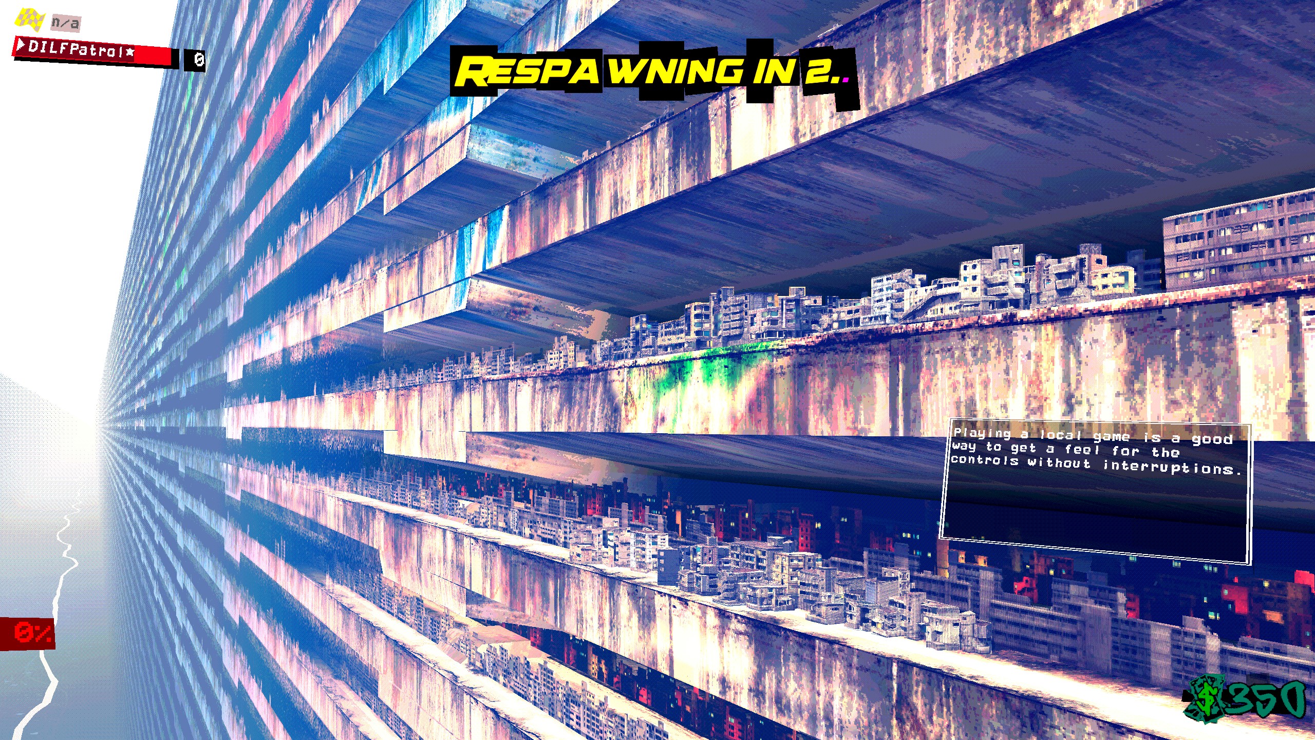 Airframe Ultra view of megastructure while waiting to spawn