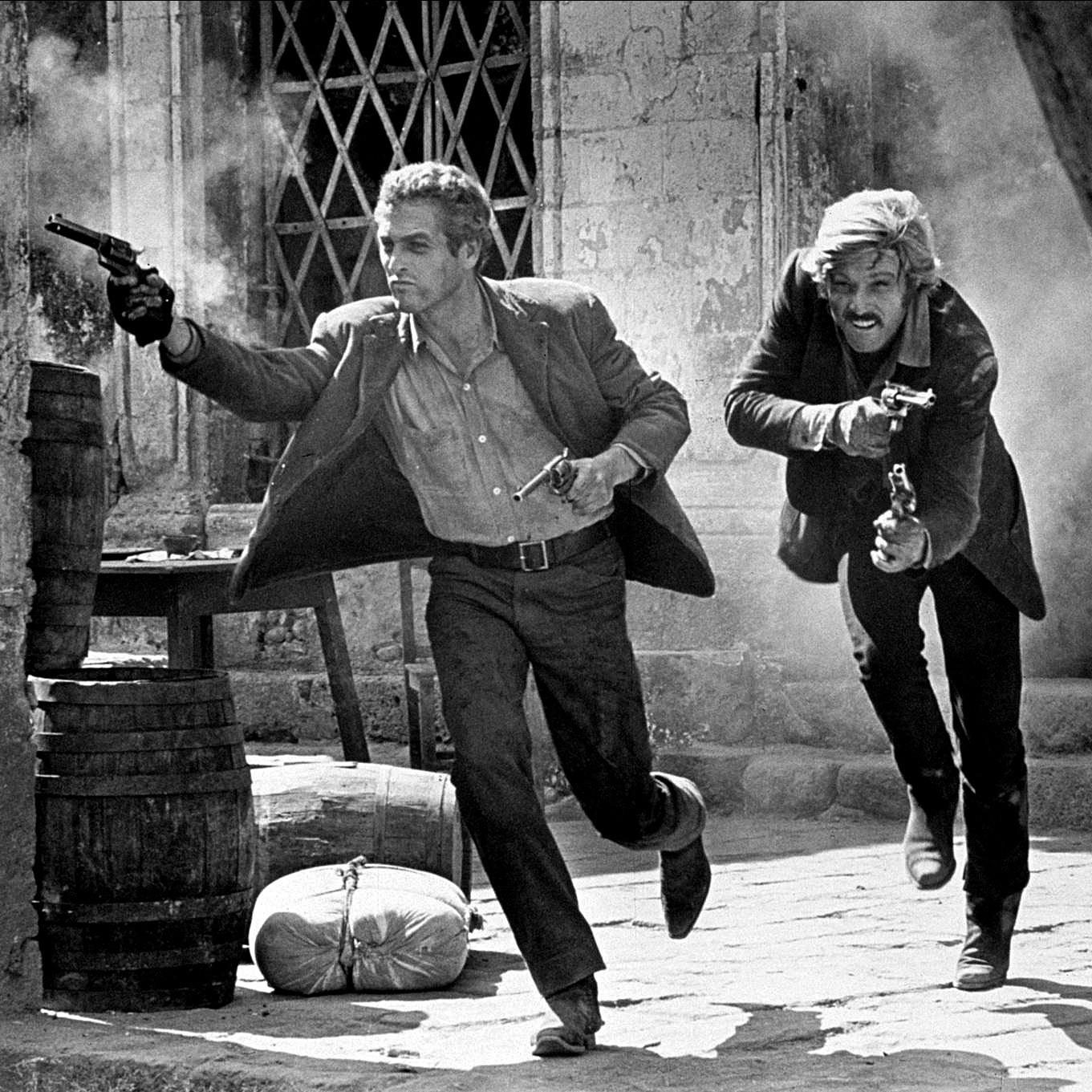 Paul Newman and Robert Redford in Butch Cassidy and the Sundance Kid (1969)
