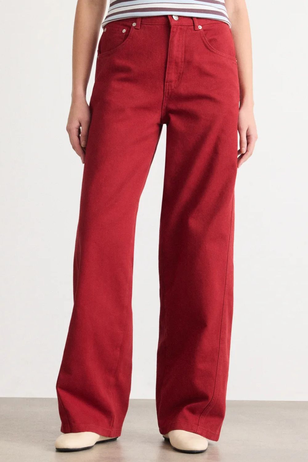 Mads N&amp;oslash;rgaard Wide Leg Jeans