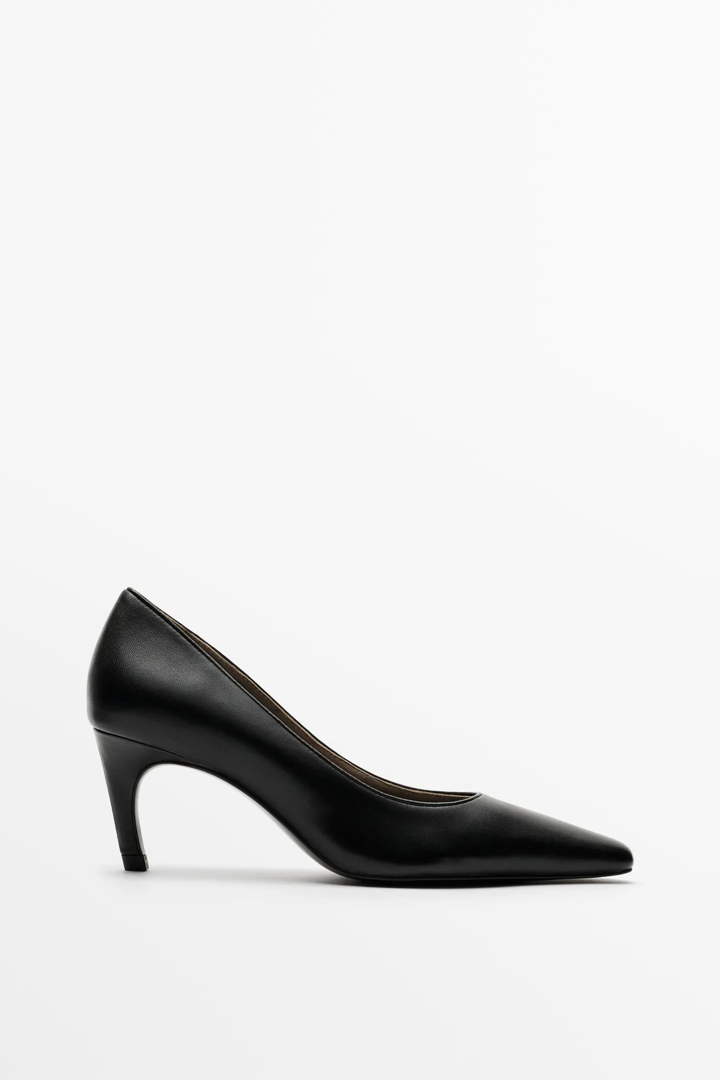 Massimo Dutti, Leather High-Heel Shoe