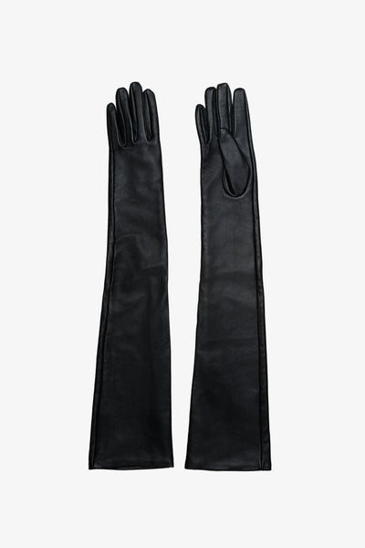 Gisele | Leather Evening Gloves