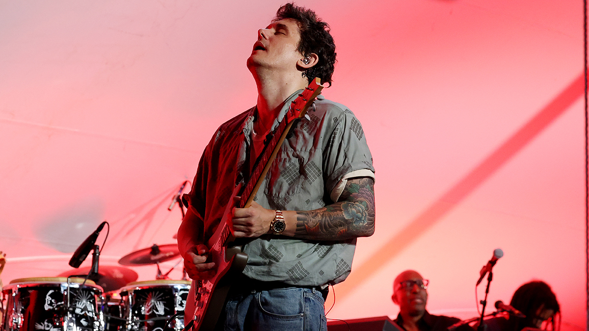 AMAGANSETT, NEW YORK - AUGUST 26: John Mayer performs live for SiriusXM at The Stephen Talkhouse on August 26, 2026 in Amagansett, New York. (Photo by Cindy Ord/Getty Images for SiriusXM)