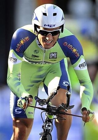 Daniele Bennati (Liquigas) took a close second to Cavendish.