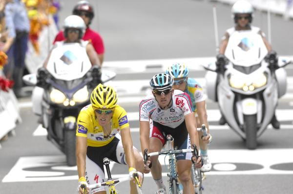 Andy Schleck (Saxo Bank) knows he's lost yellow