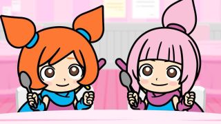 Kat and Ana in WarioWare: Move It!