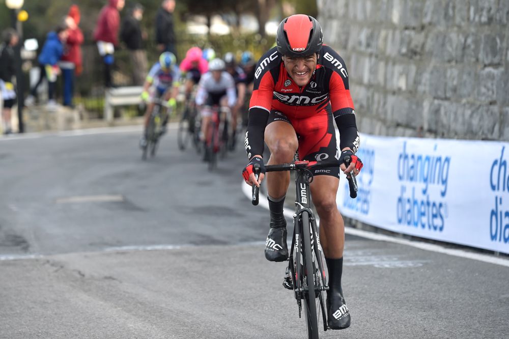 Greg Van Avermaet (BMC) on the attack