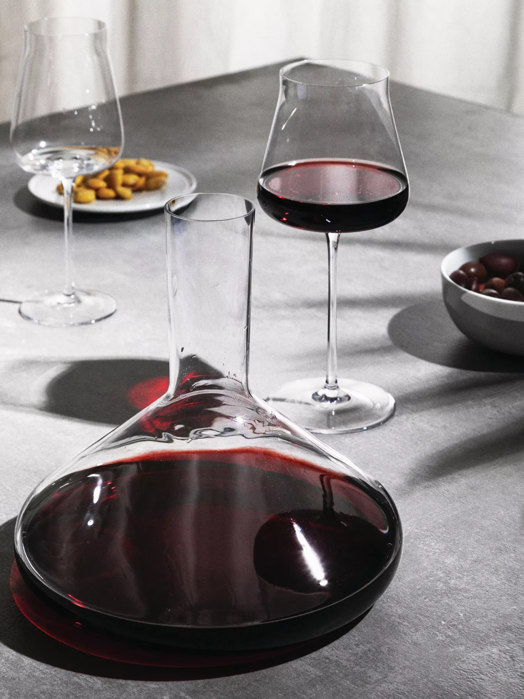A red wine glass from Alessi
