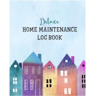 Amazon deluxe home maintenance log book planner