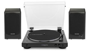 Audio-Technica AT-LP60XBT turntable with speakers