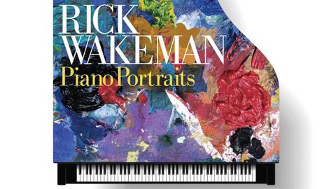 Cover art for Rick Wakeman's Piano Portraits
