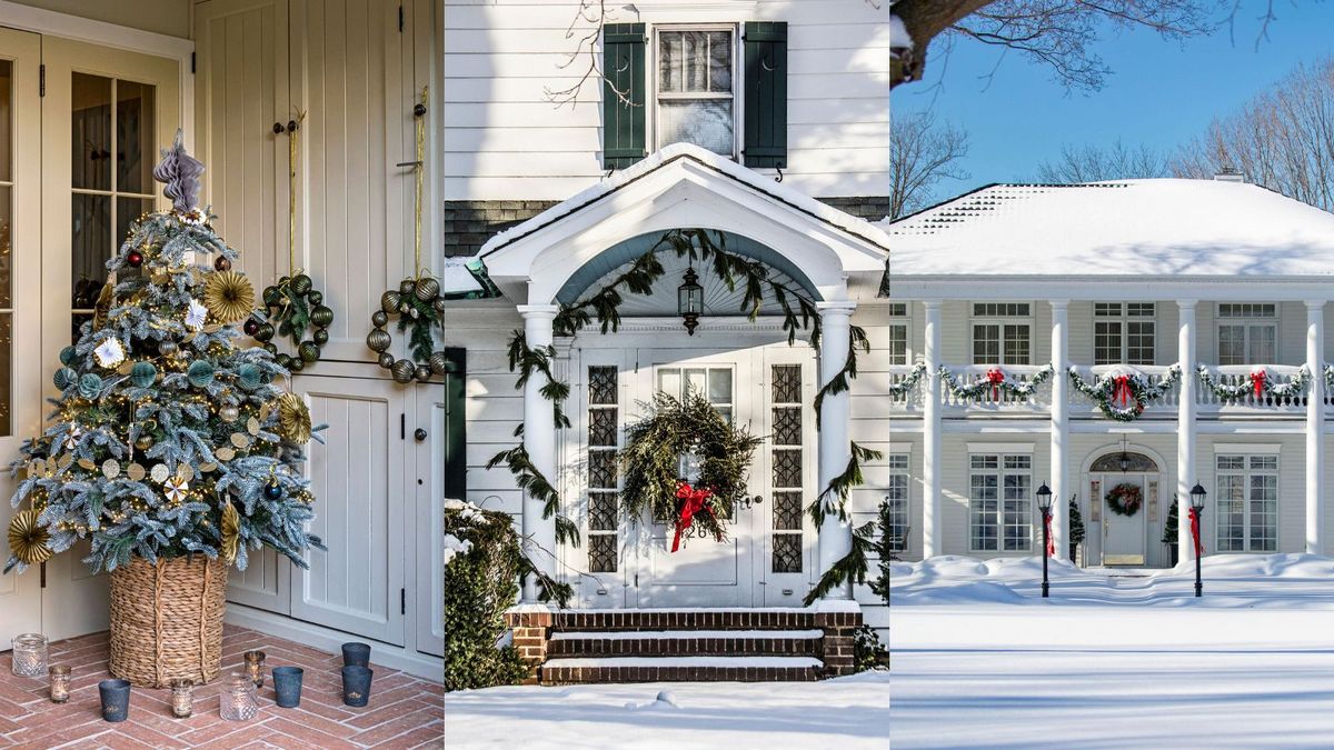 How to decorate a front porch for Christmas – 5 rules for guaranteed festive curb appeal 