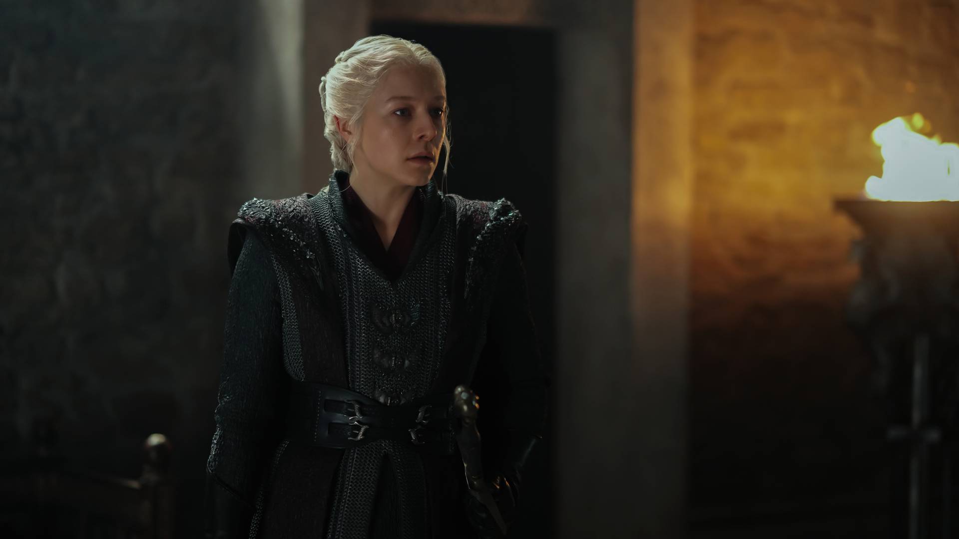 Emma D'Arcy as Rhaenyra Targaryen in House of the Dragon season 3, episode 2