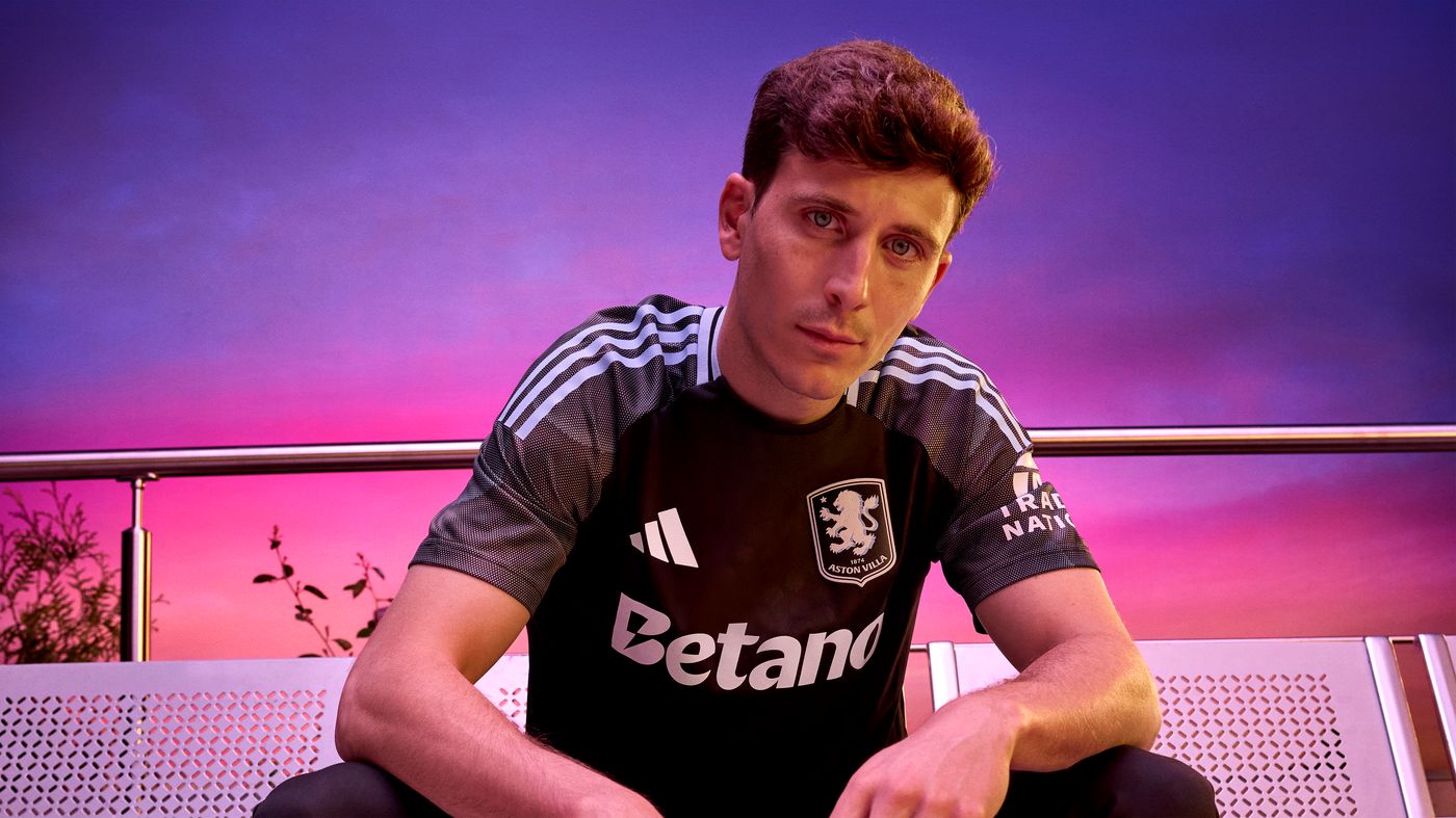 Adidas Aston Villa away kit 2025/26