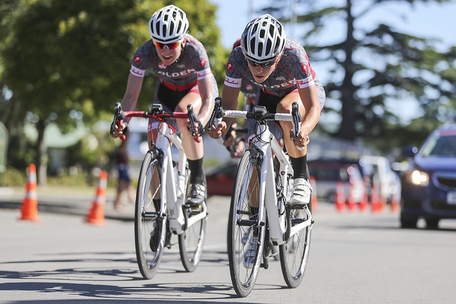 The Holden Womens Team were the fastest for a while.