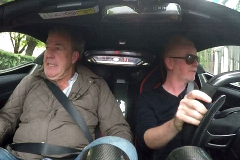 Jeremy Clarkson and Chris Evans on TFI Friday