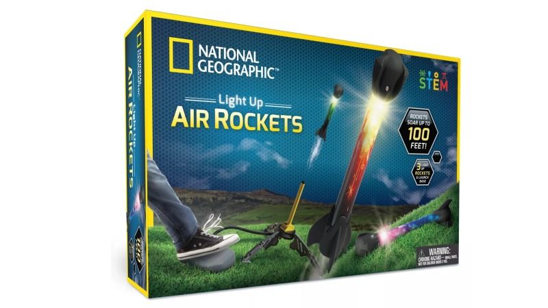 Pakiet ćwiczeń National Geographic Light Up Air Missile 30% zniżki na Czarny piątek