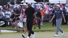 Dustin Johnson and Cameron Smith at Trump National Doral Golf Club  