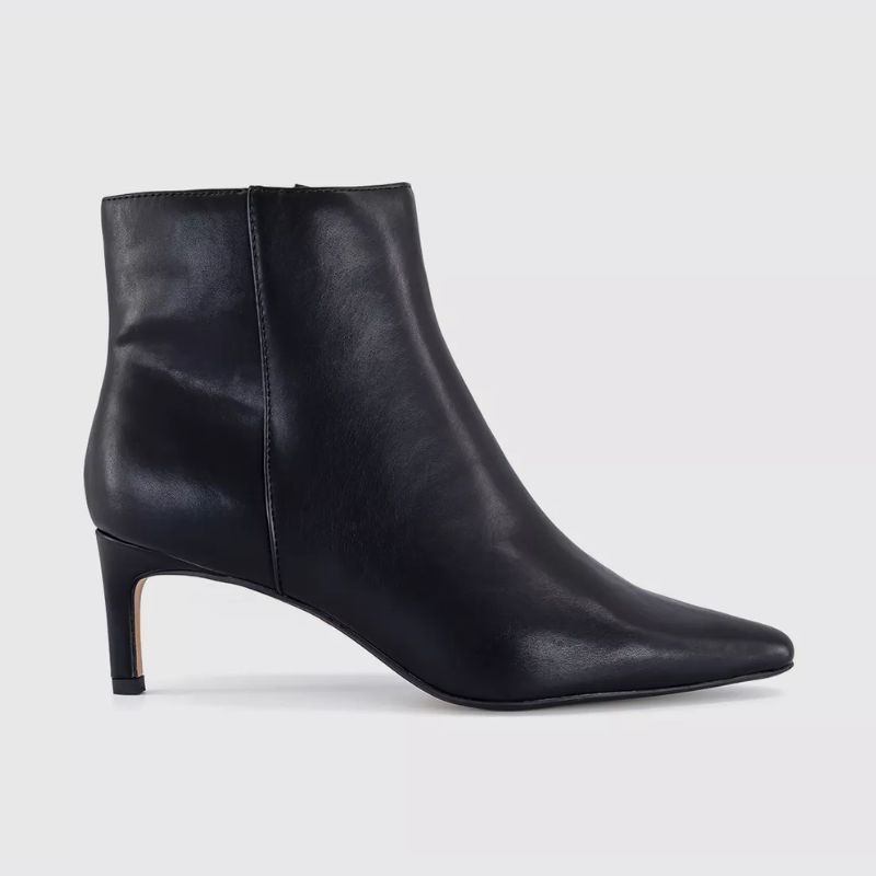 Image of black ankle boots