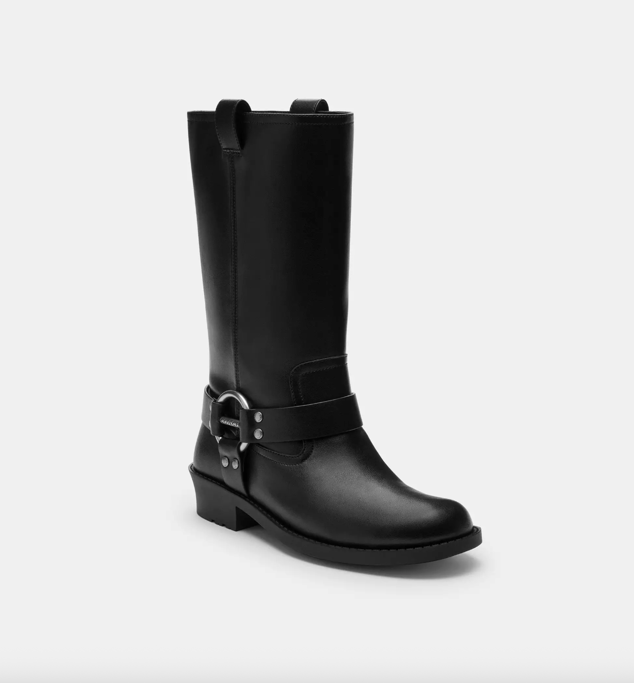 Black Harness Boots