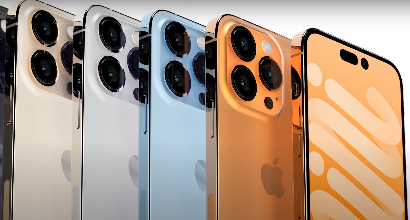 iPhone 14 Pro design color options