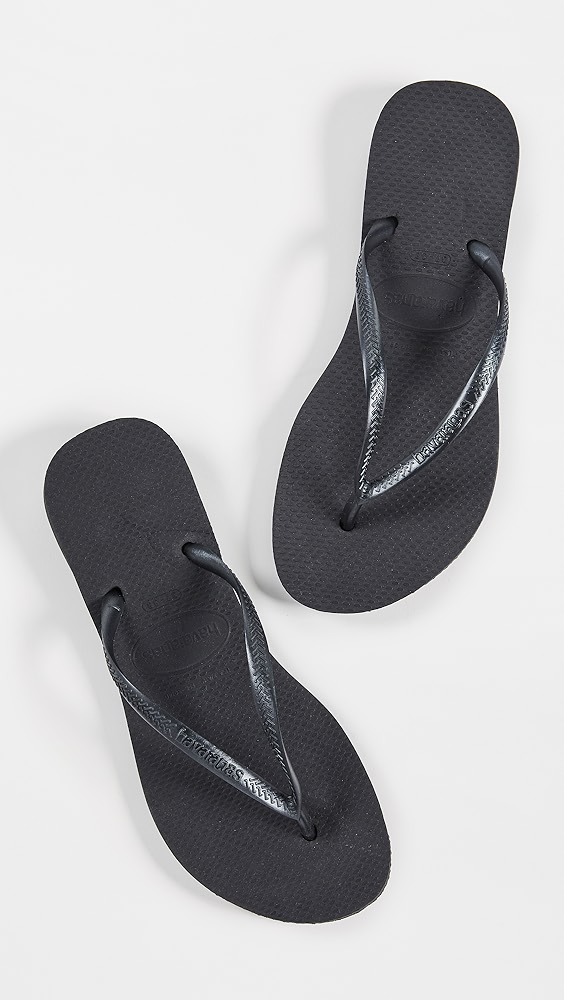 Slim Flip Flops - White