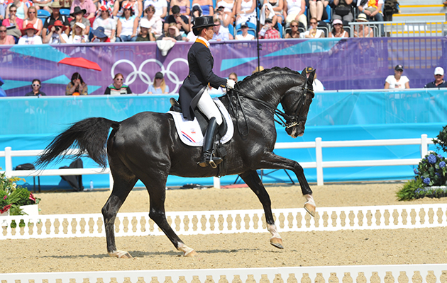 Anky van Grunsven and Salinero at the London Olympics