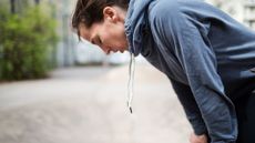 woman suffering from exercise intolerance