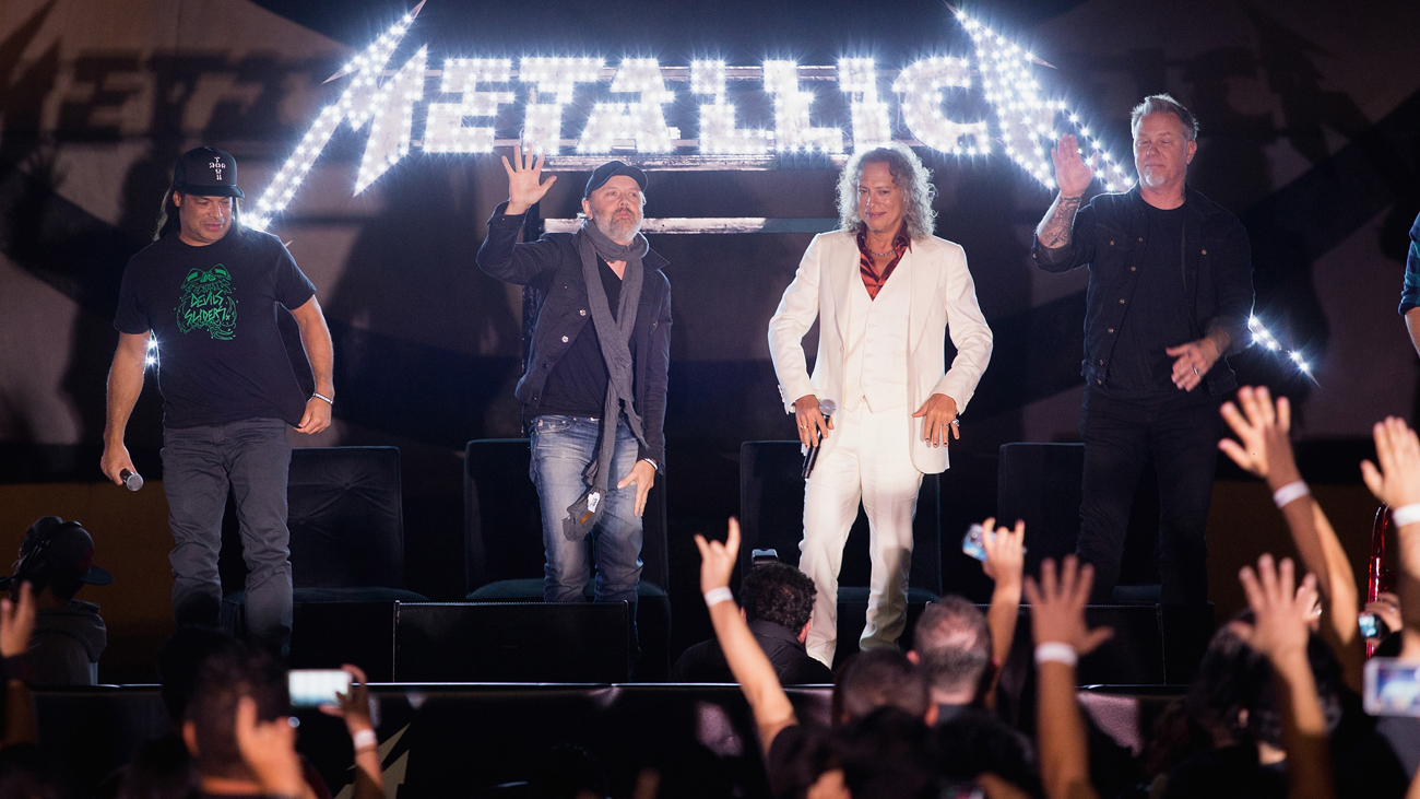 Metallica meet fans at Mexico City Q&amp;A