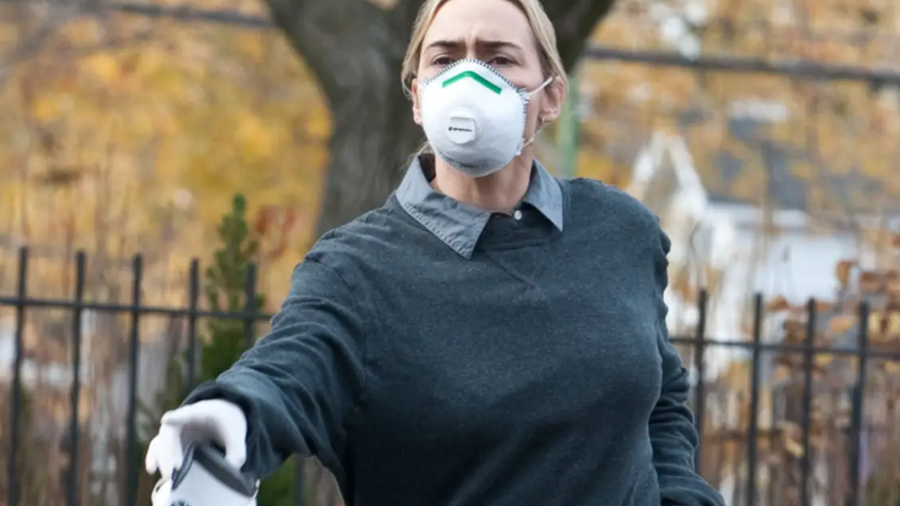 Kate Winslet in Contagion.