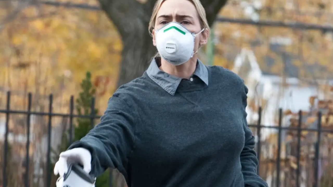 Kate Winslet en Contagio.